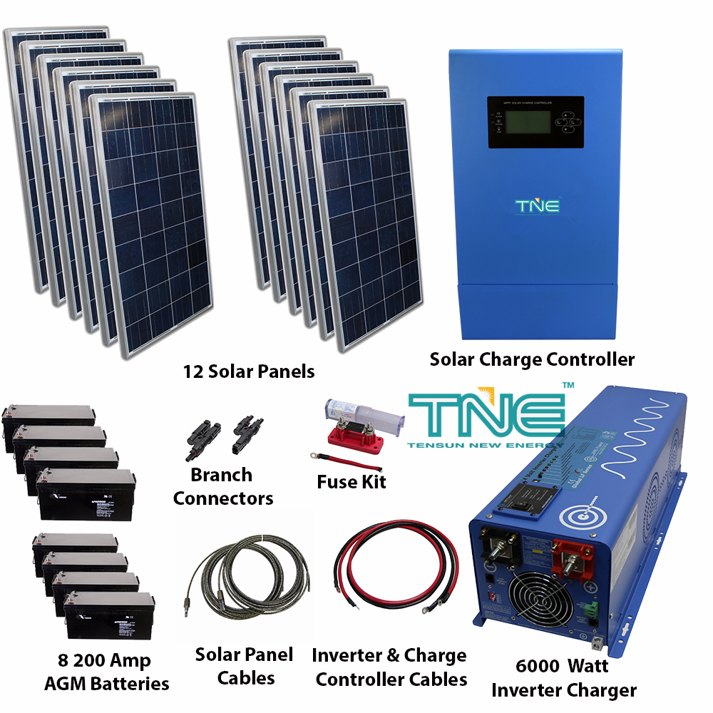 3KW Off-grid solar power system Kit